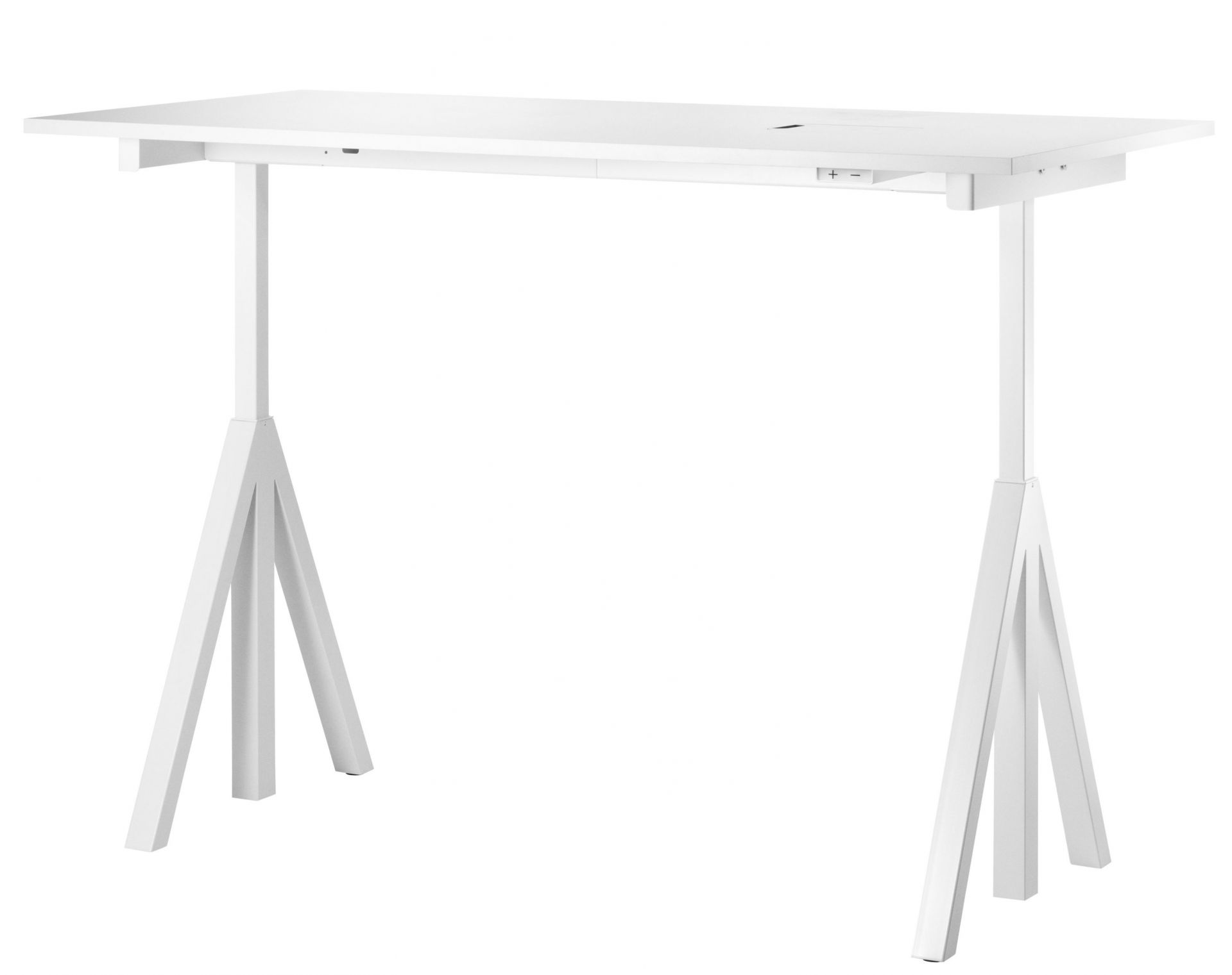 Schreibtisch höhenverstellbar String Furniture