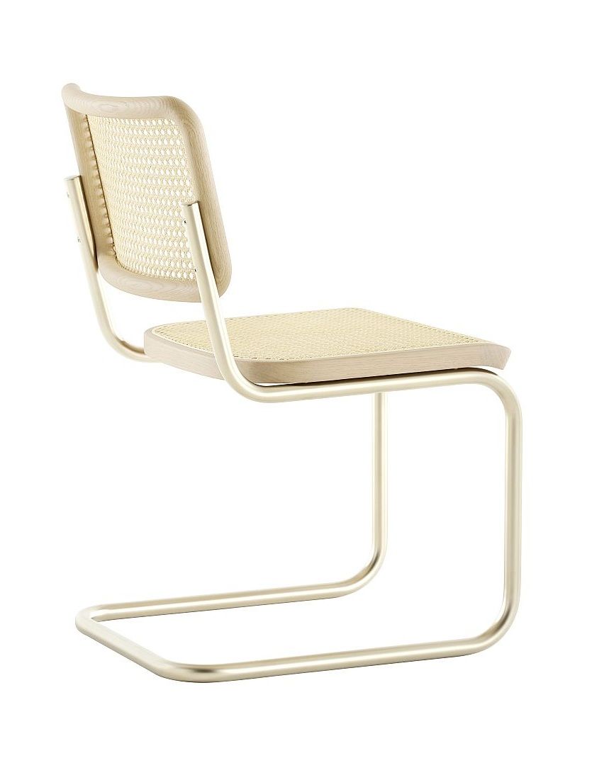 JS. Thonet by Jil Sander S 32 V / S32V Freischwinger Thonet