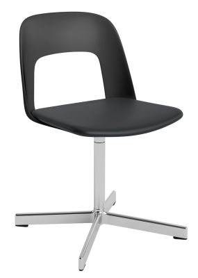 Layout Side Chair 133 4-Stern Drehfuß Stuhl Hay