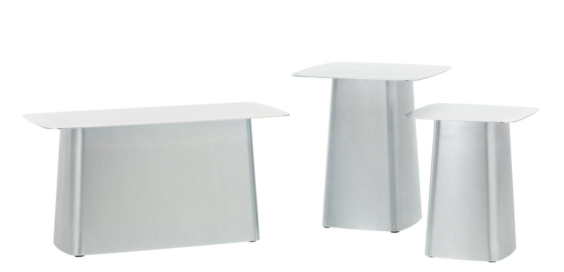 Metal Side Table Beistelltisch Mittel Verzinkt Outdoor Vitra