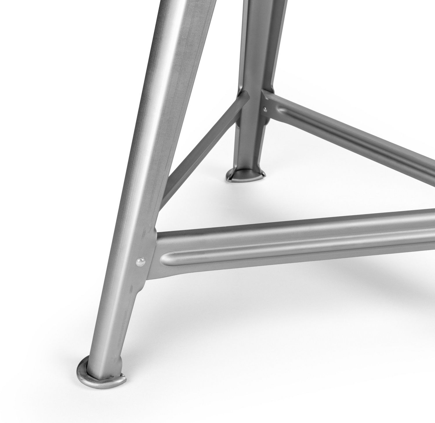 Just Steel Hocker / Schemel Bauhaus Dessau 100 Edition Rowac LIMITED EDITION