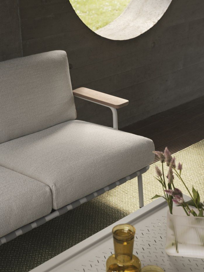 Flow Coffee Table Couchtisch auf Rollen Indoor / Outdoor Muuto