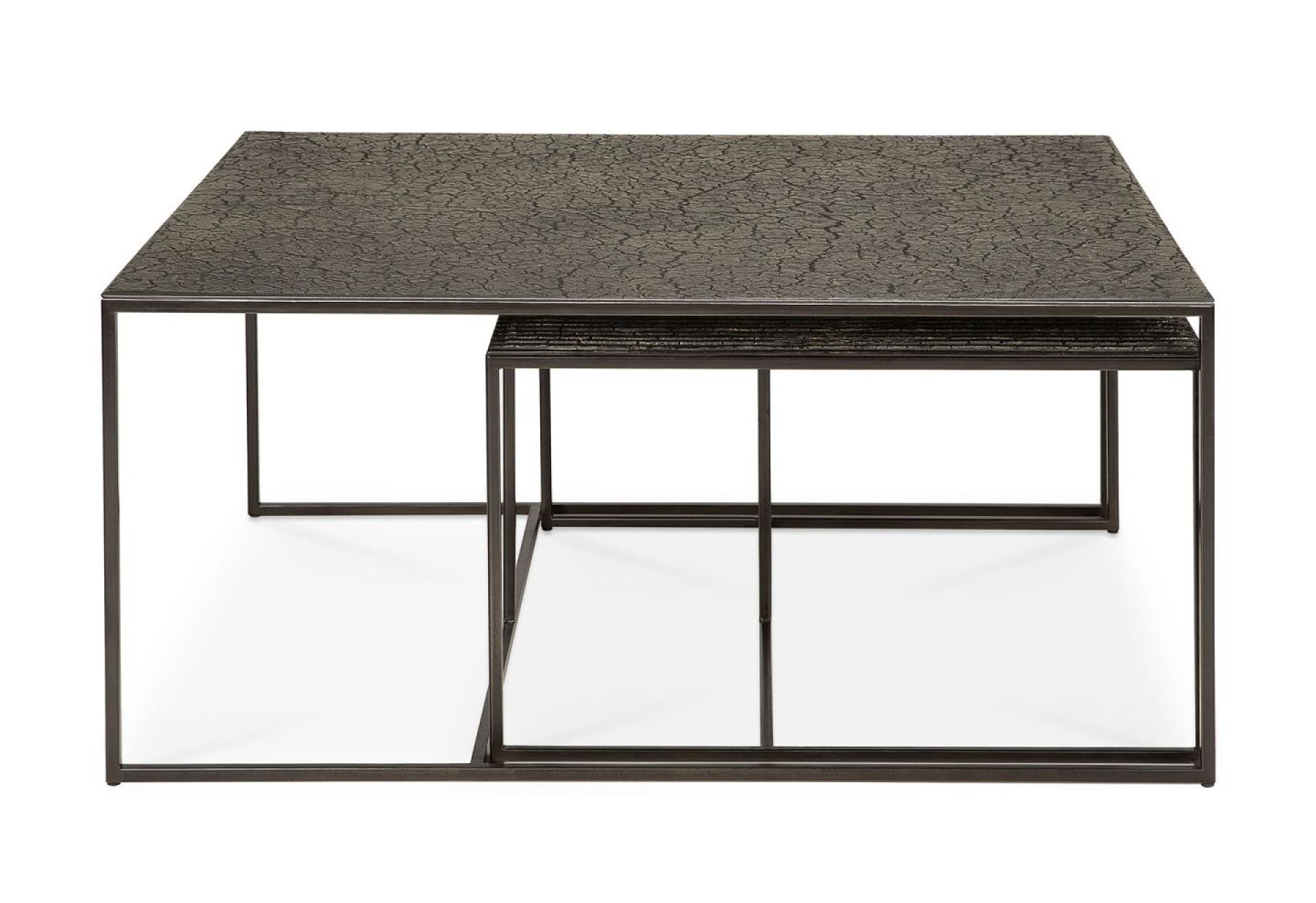 Pentagon Couchtisch 2er Set Whisky Ethnicraft