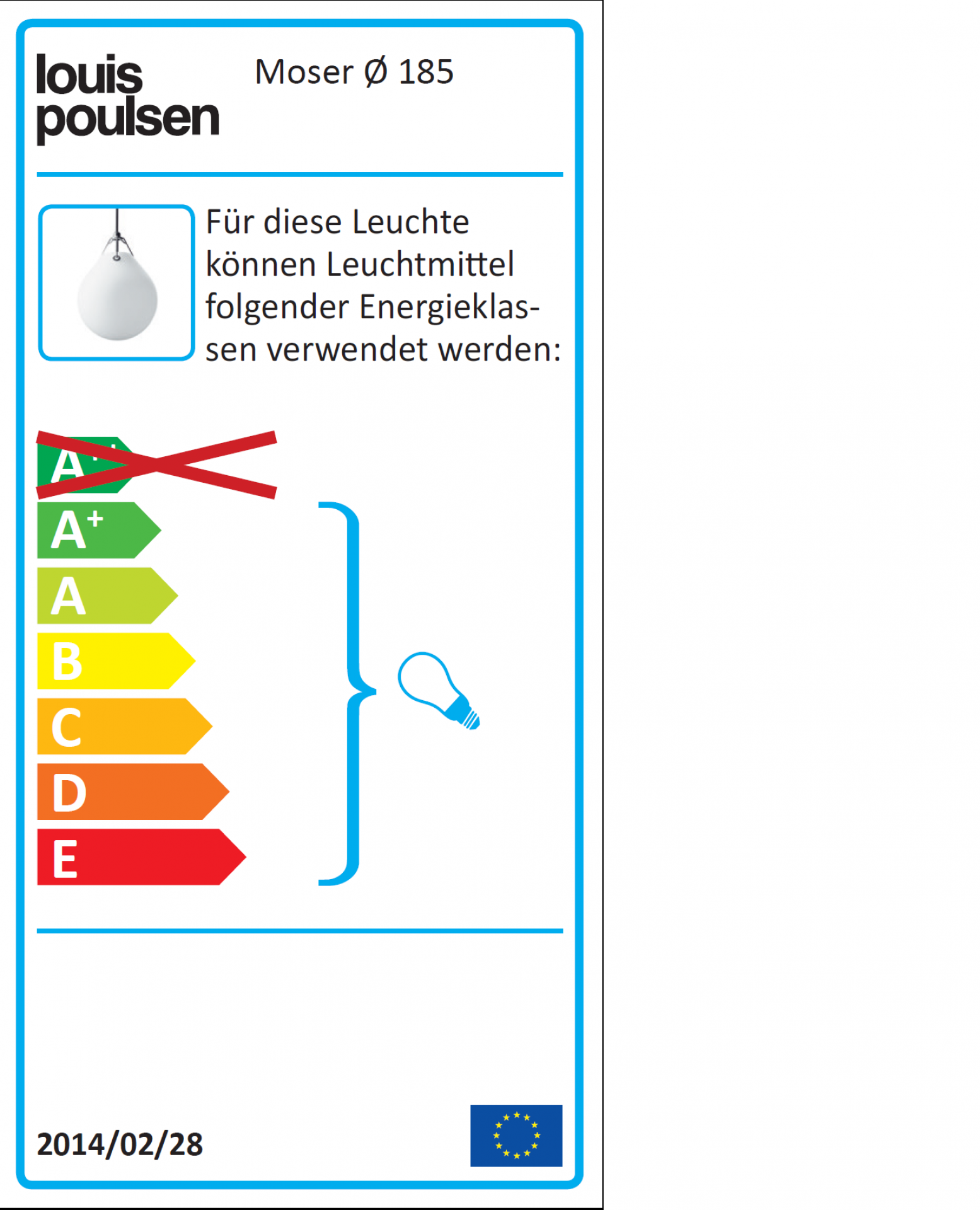 Moser Pendelleuchte Louis Poulsen