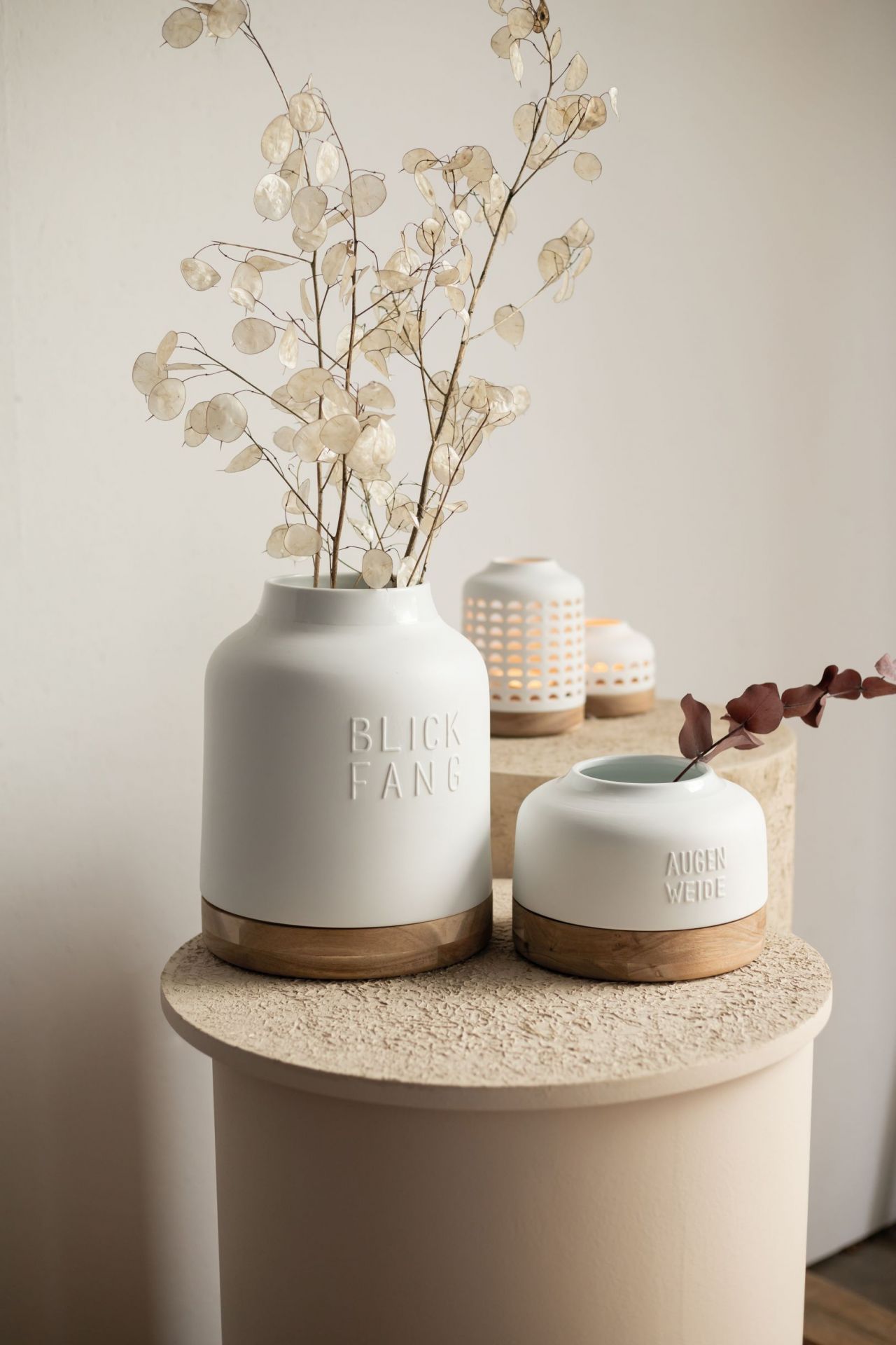 Blickfang Vase Räder