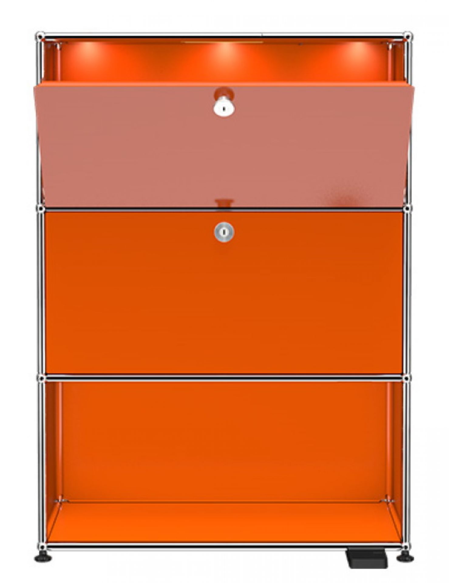 USM Haller E Highboard Reinorange