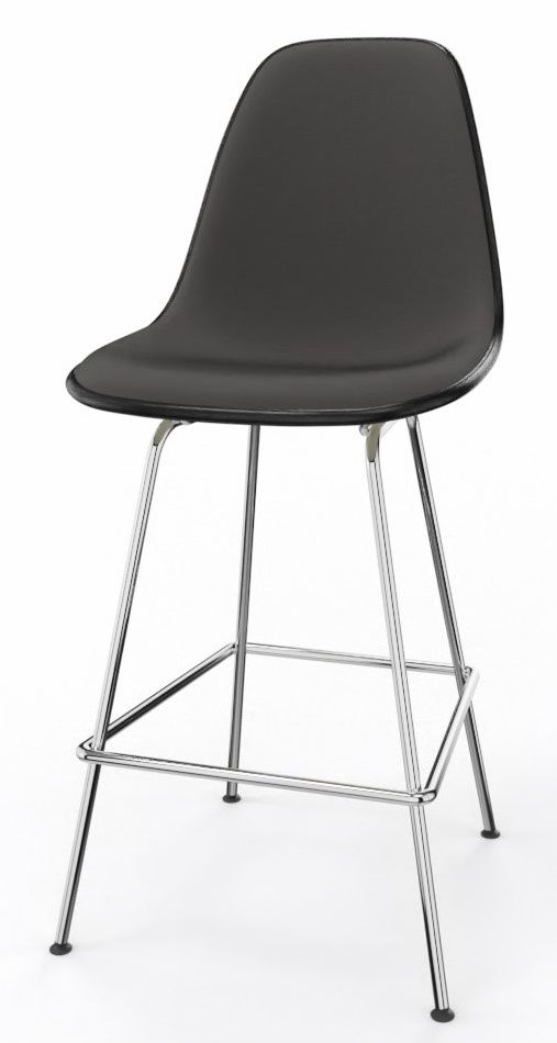 Eames Plastic Bar Stool Barhocker Medium Vollgepolstert Vitra 