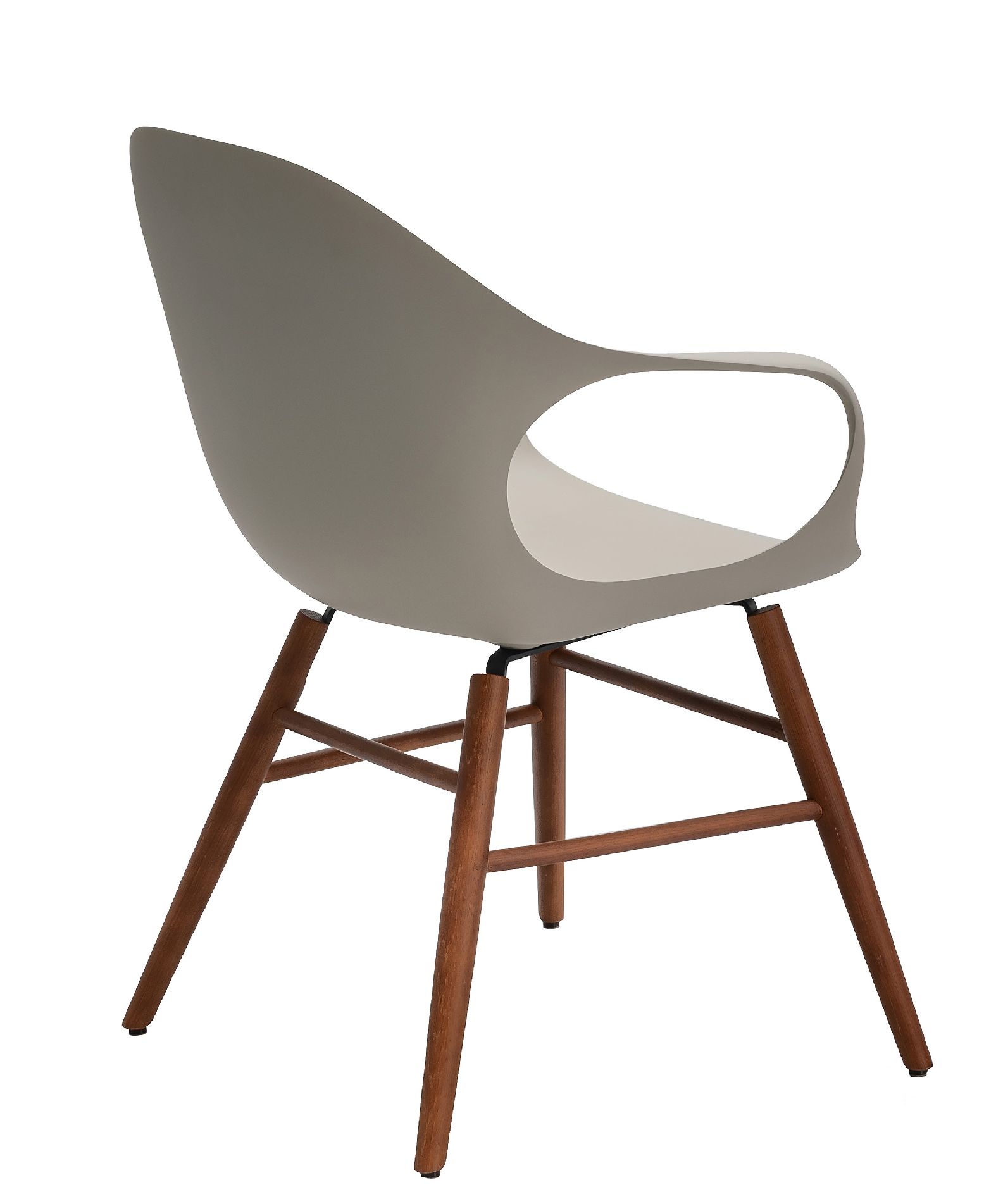 Elephantino Sessel Holzgestell Kristalia