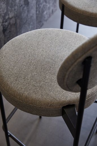 Series 430 Bar Stool Barhocker 75 cm SCHWARZ / REMIX 123 Verpan EINZELSTÜCK