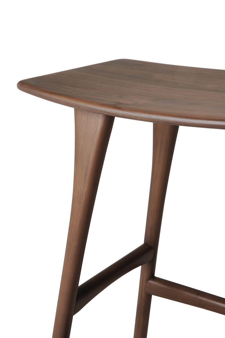 Osso Tresenhocker Teak dunkelbraun Ethnicraft