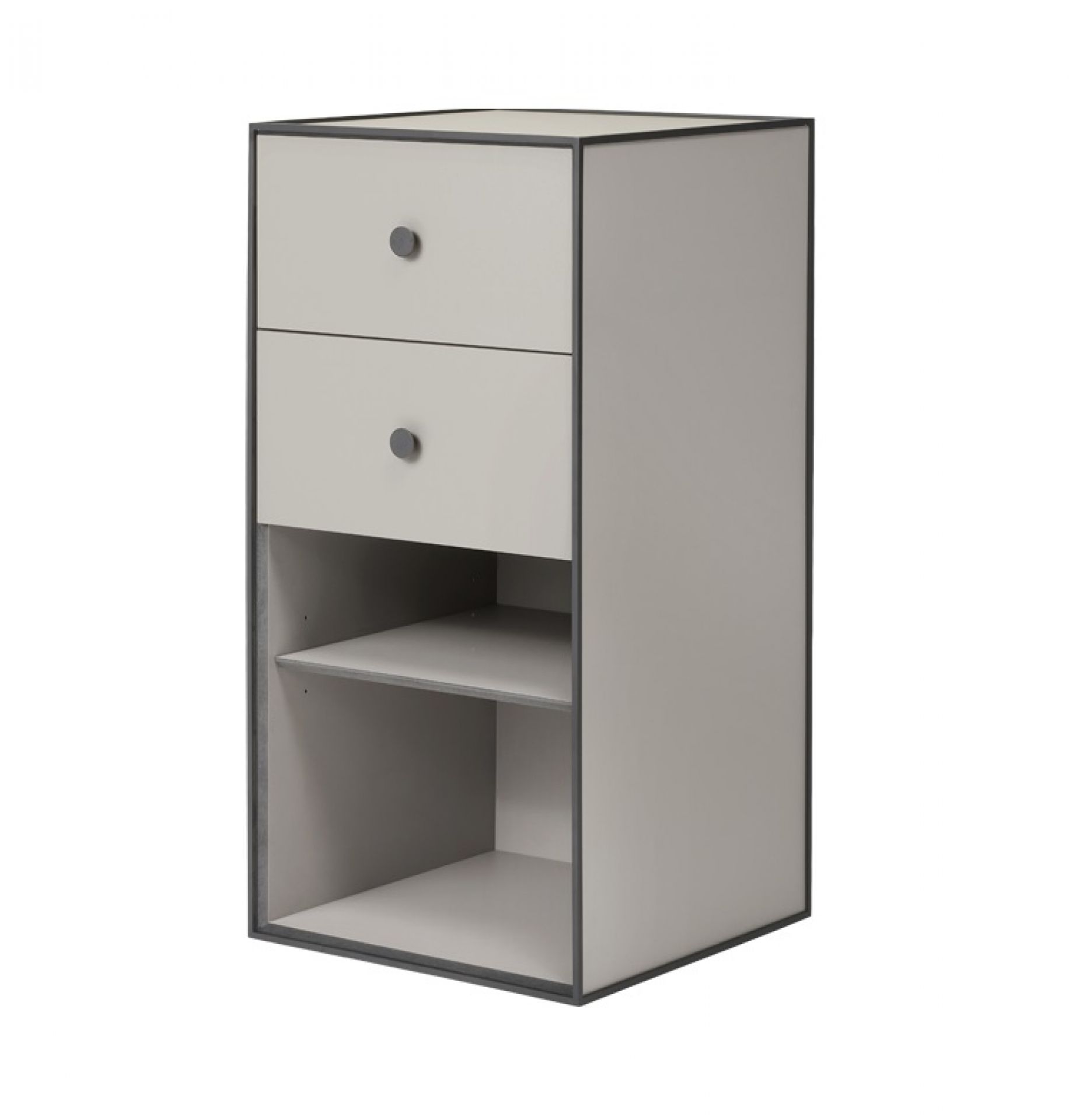 Frame 70 Sideboard Element mit Fachboden und 2 Schubladen Audo