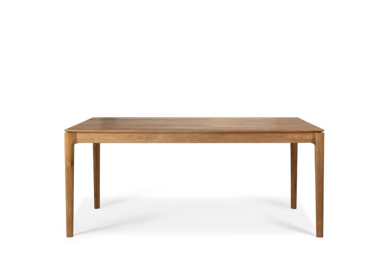 Bok Ausziehbarer Tisch Teak B 180 x T 90 x H 76 cm Ethnicraft EINZELSÜCK