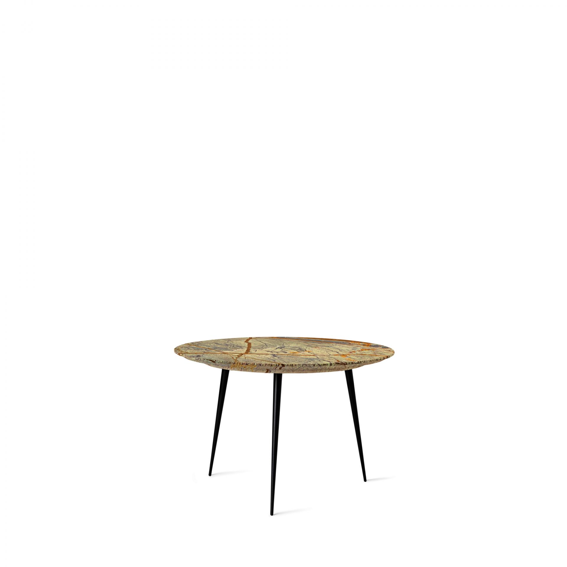 Disc Side Table Couchtisch Klein Jungle Braun Mater Jungle Braun Mater 01721