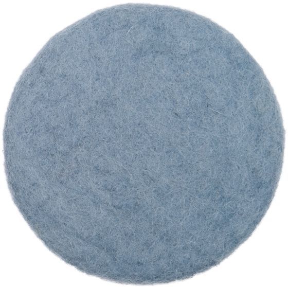 Mono Rund Filzteppich Ø 160 cm myfelt Mia (hellblau)