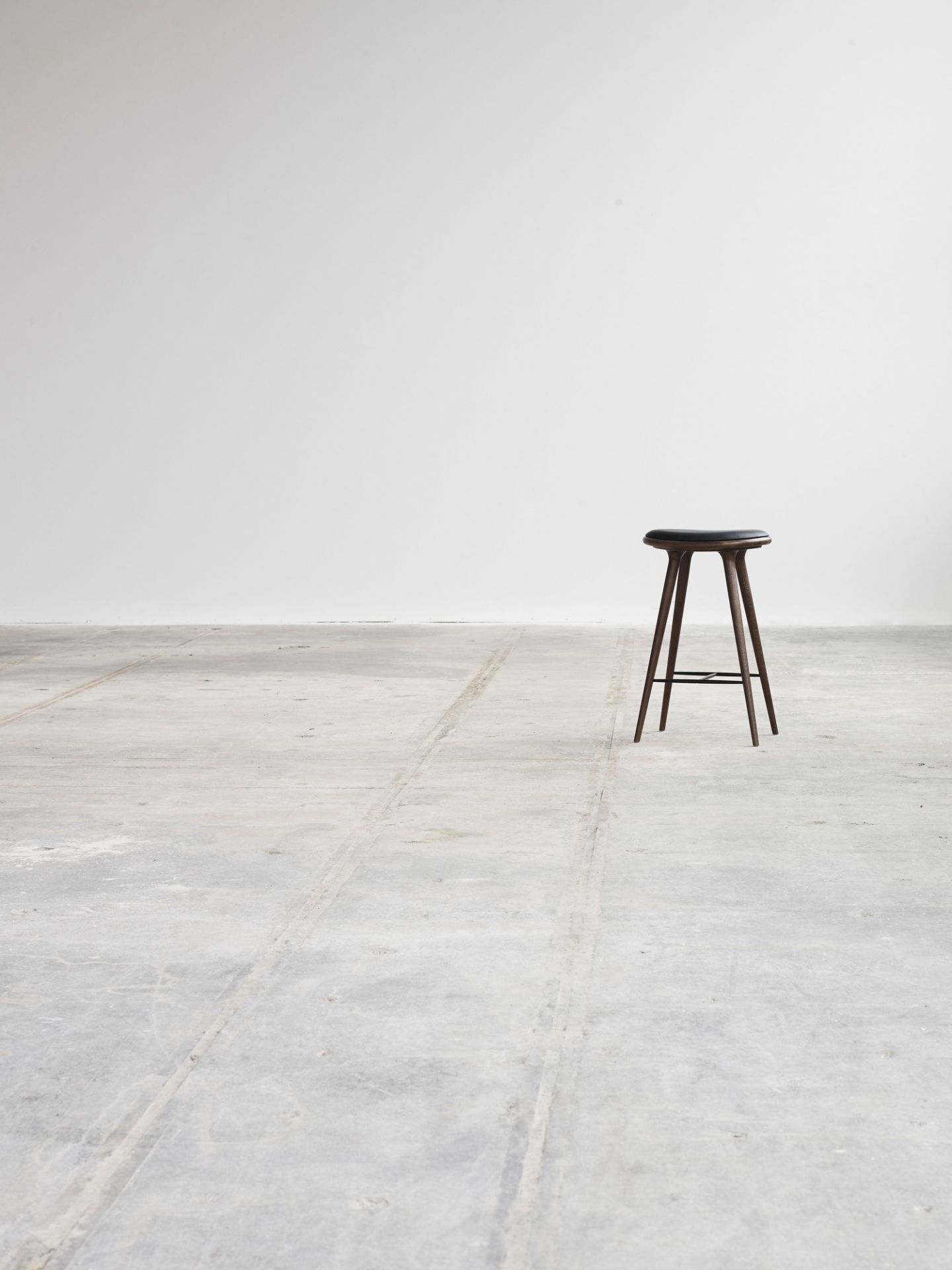 Stool Hocker / Barhocker Aluminium Mater