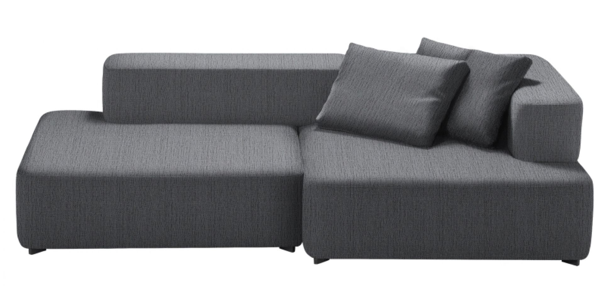 Alphabet 2-Sitzer Sofa Armlehne Rechts Fritz Hansen