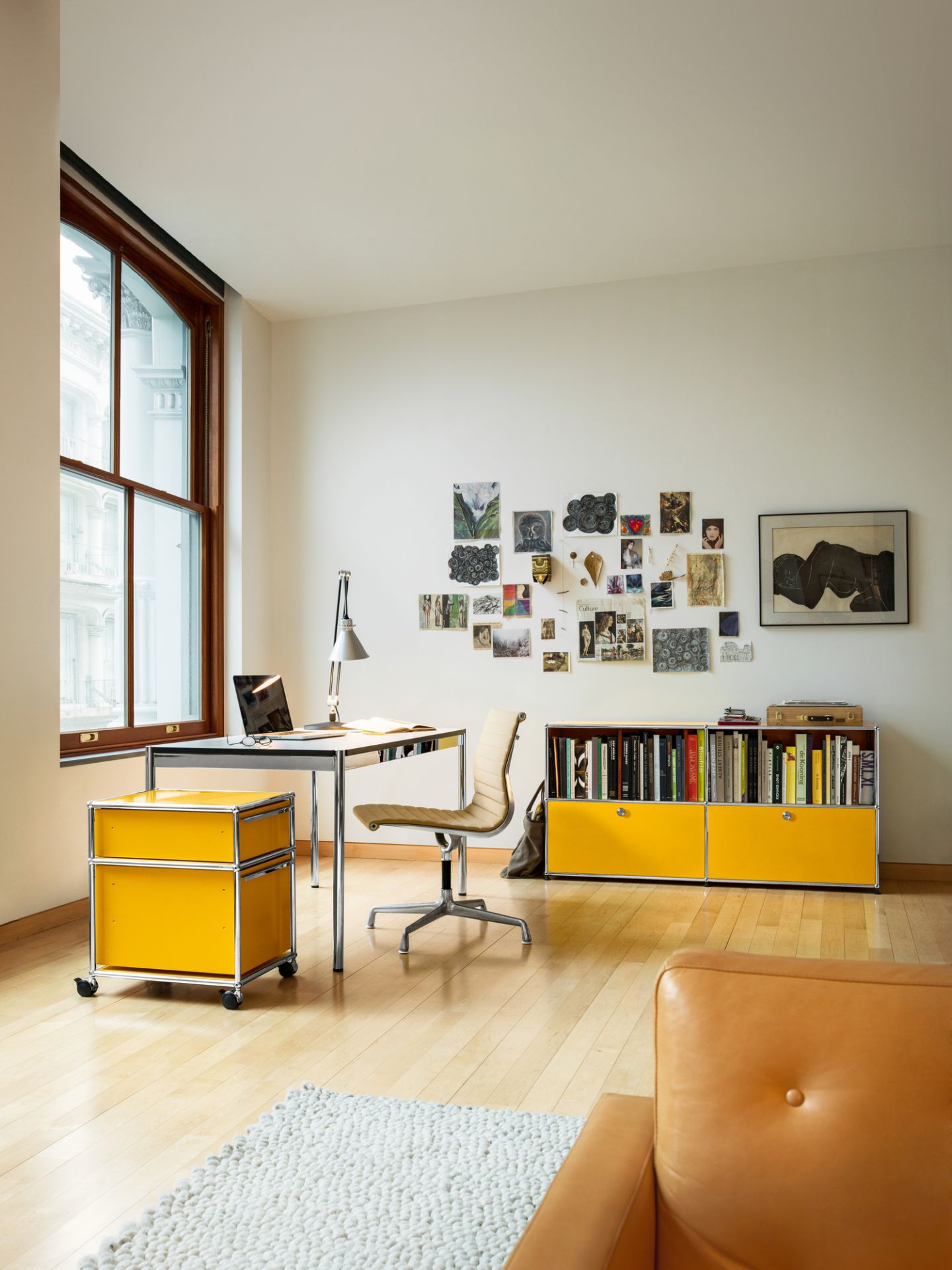 USM Haller Sideboard Schubladen – braun