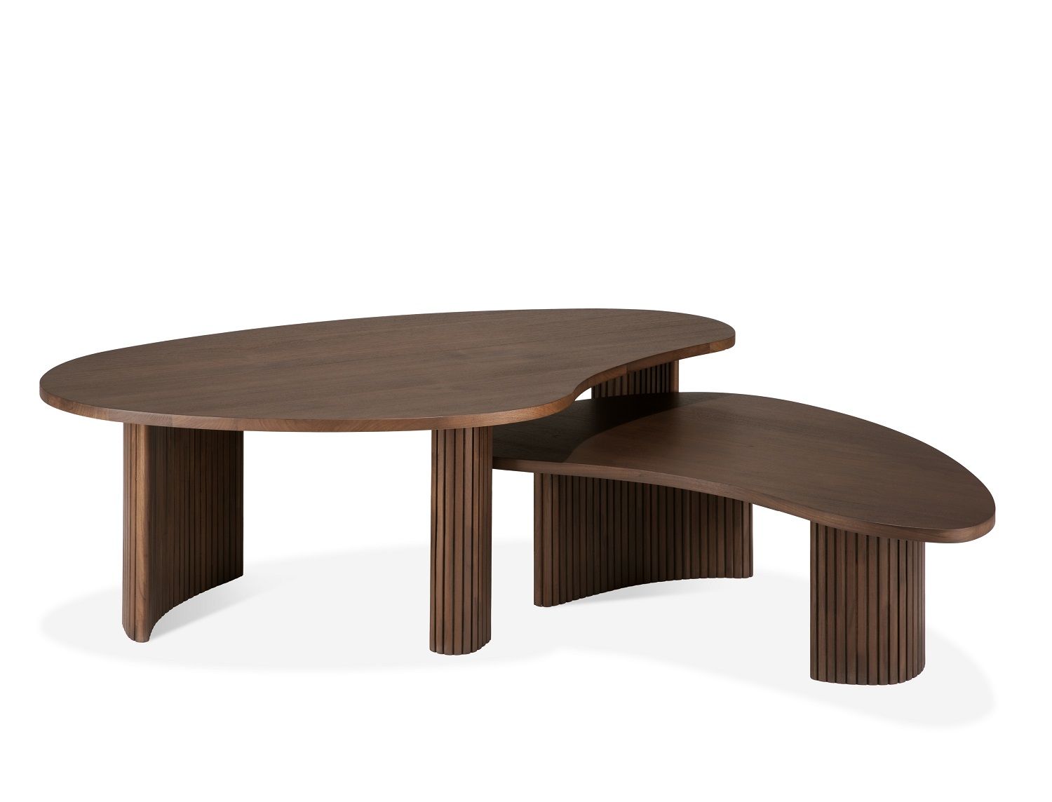 Boomerang Couchtisch Kieselform Ethnicraft