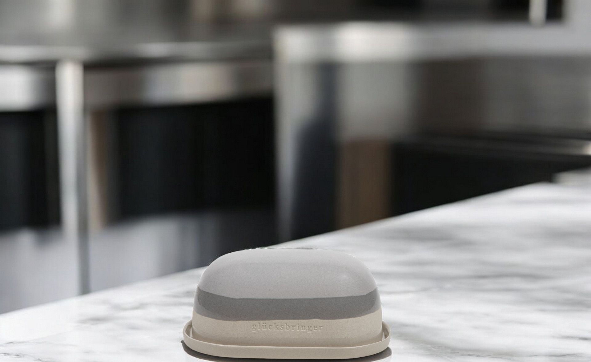 Dining Tischbotschaften Butterdose Glücksbringer Räder EINZELSTÜCK