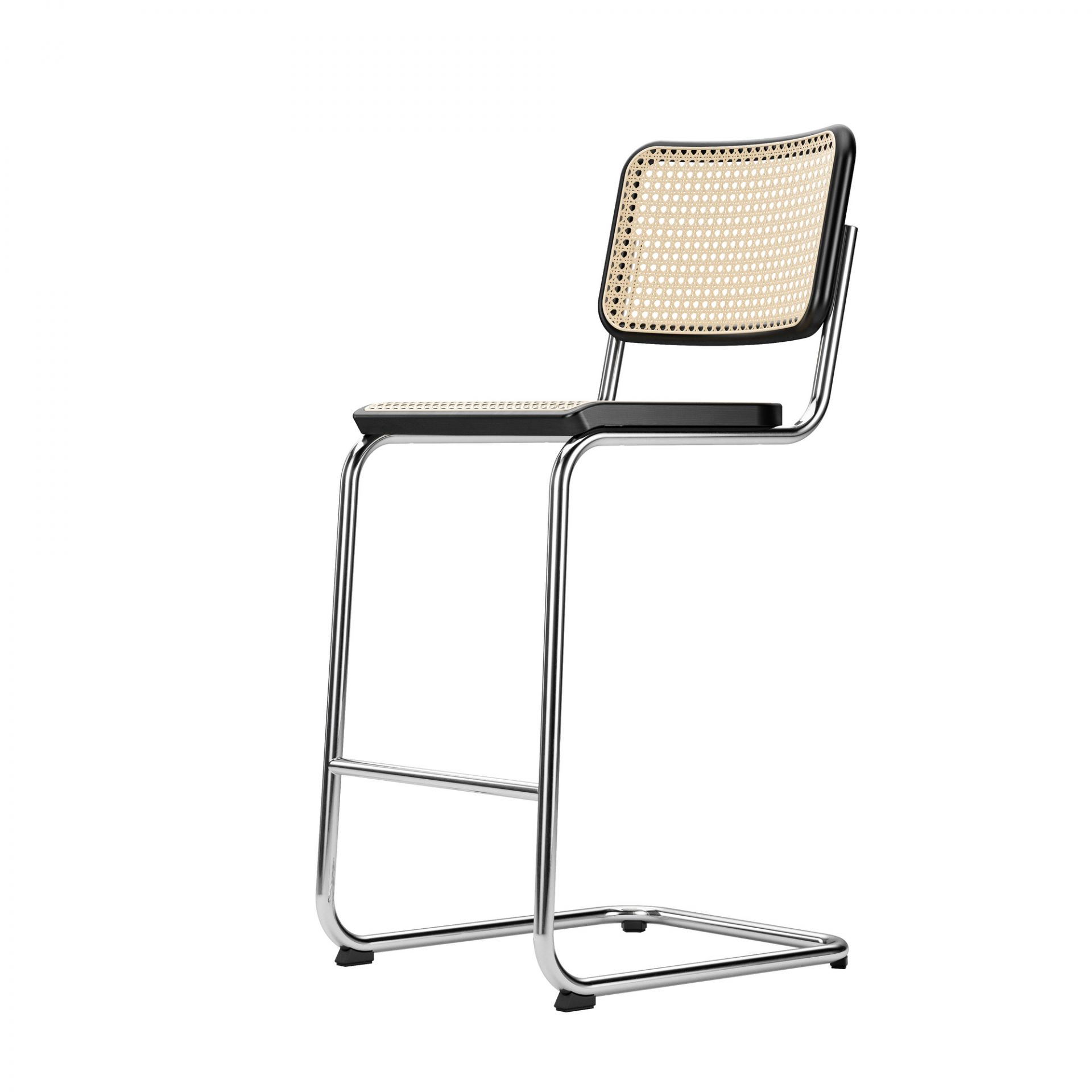 S 32 VH Stahlrohr Klassiker Barhocker Thonet