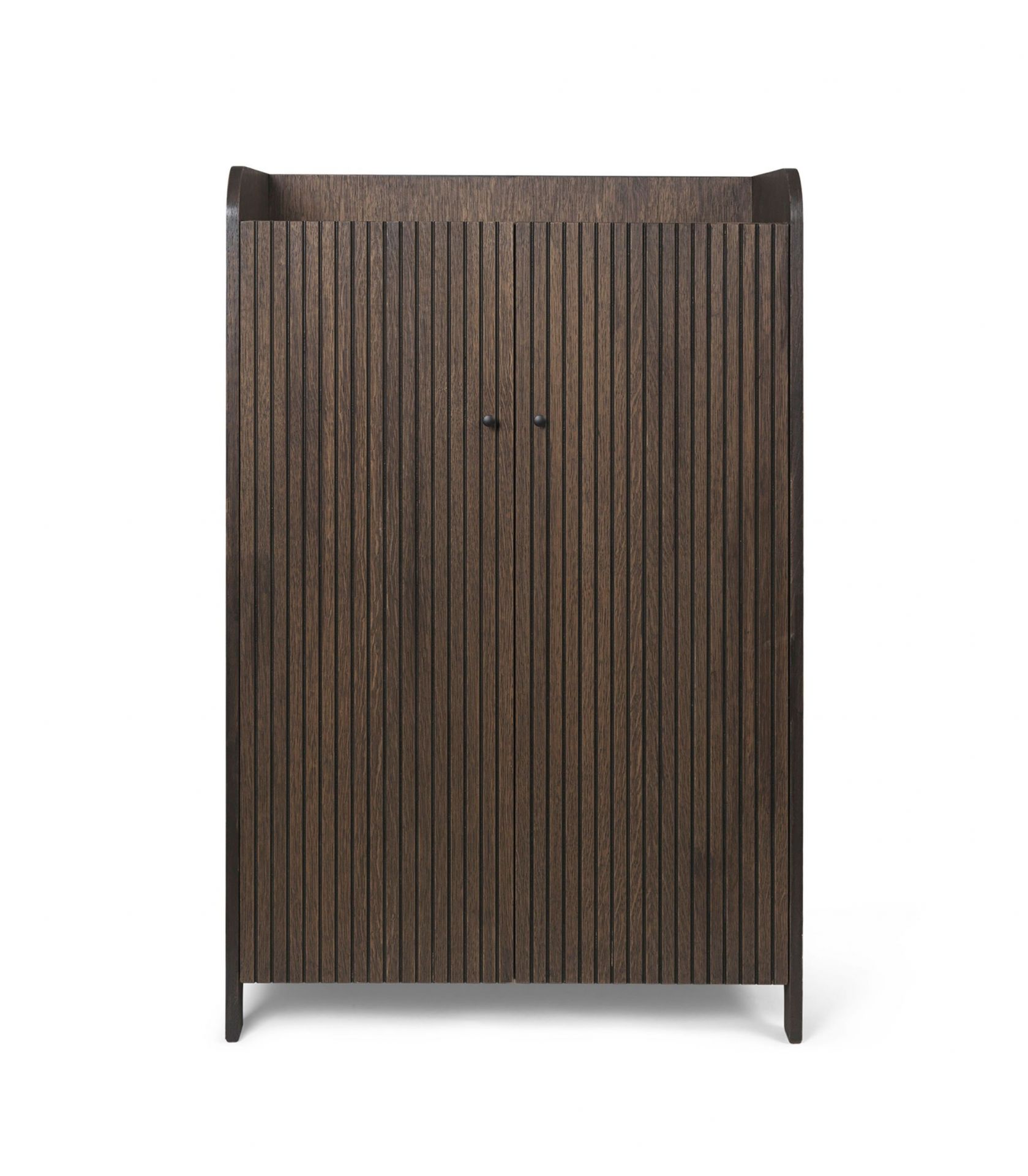 Sill Schrank niedrig dunkel gebeizte Eiche Ferm Living