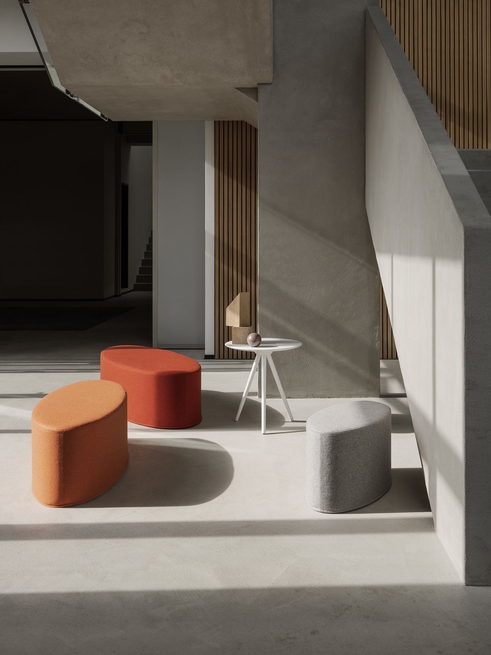 Bon Bon Pouf Hocker groß Softline