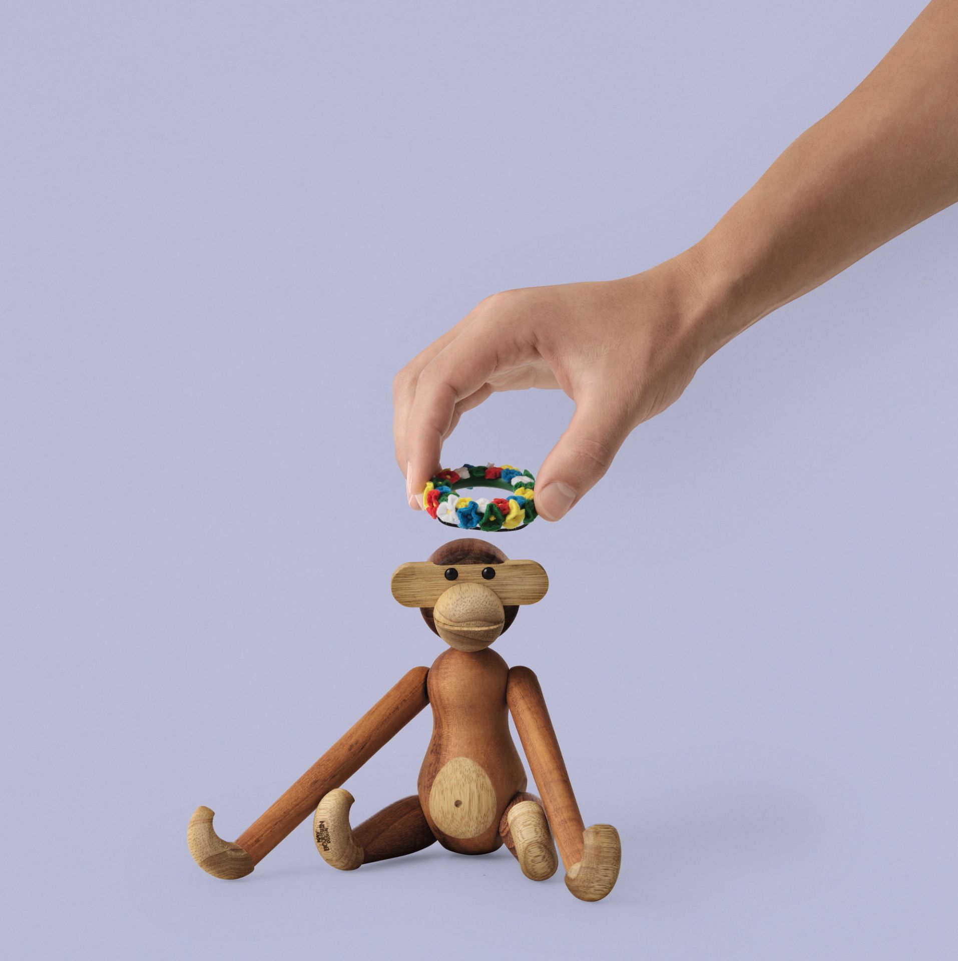 Mittsommer Kranz für Holzfiguren Kay Bojesen