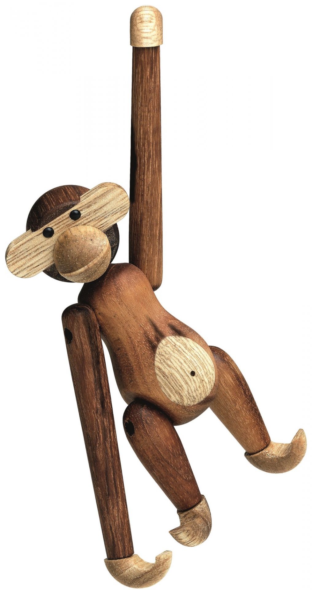 Affe mini Holzfigur Teak Kay Bojesen
