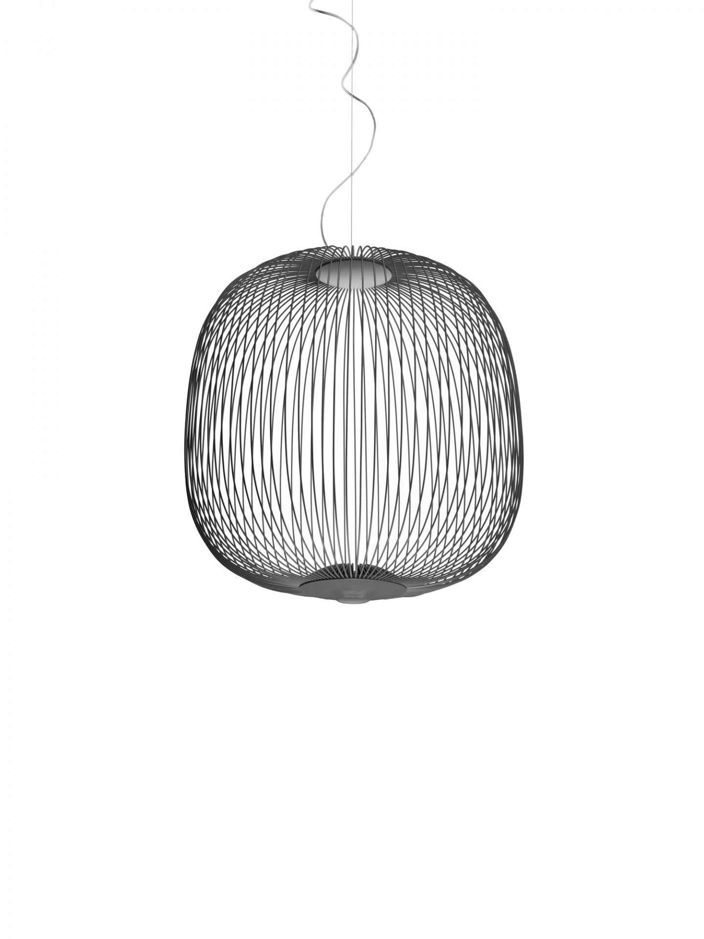 Spokes 2 LED Pendelleuchte Foscarini Weiss