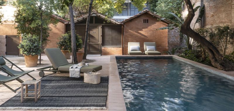 Tres Outdoor Texture Teppich Senf 170x 240 cm Nanimarquina 