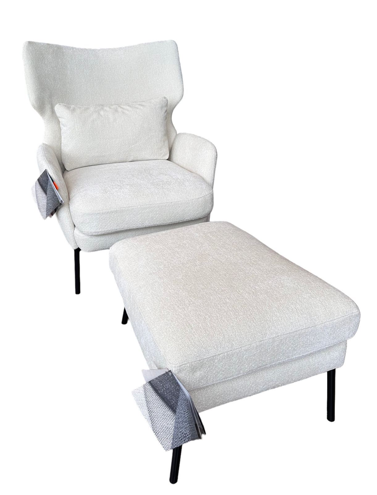 Seatrelax Sessel & Ottoman Hausmodell ed design