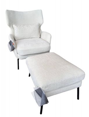 Seatrelax Sessel & Ottoman Hausmodell ed design