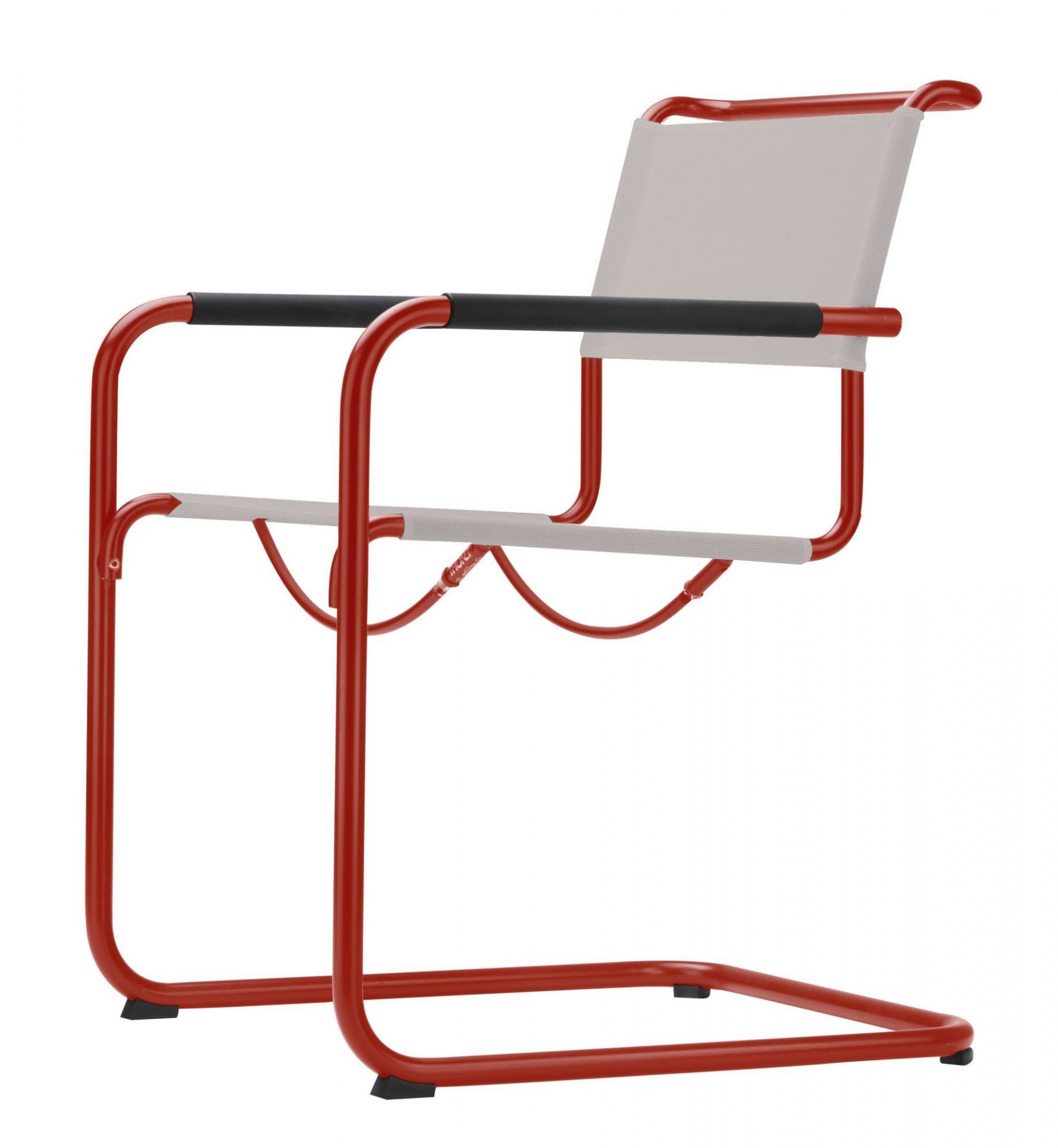 S 34 N All Seasons Outdoor Freischwinger Thonet-Tomatenrot