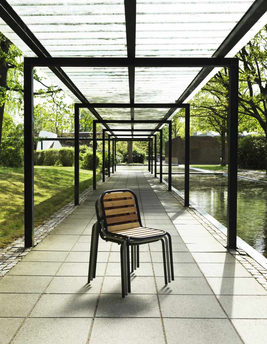Vig Chair Wood Stuhl Outdoor Normann Copenhagen