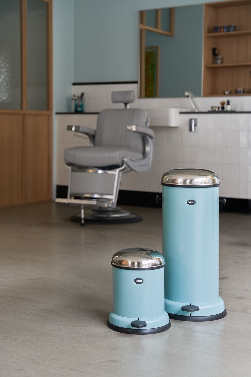 Henri Teal Pedal bin Treteimer 4L LIMITED EDITION Vipp