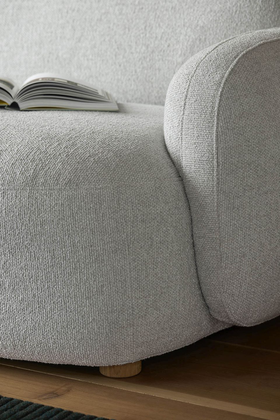 Gem Sofa 3-Sitzer hellgrau Northern
