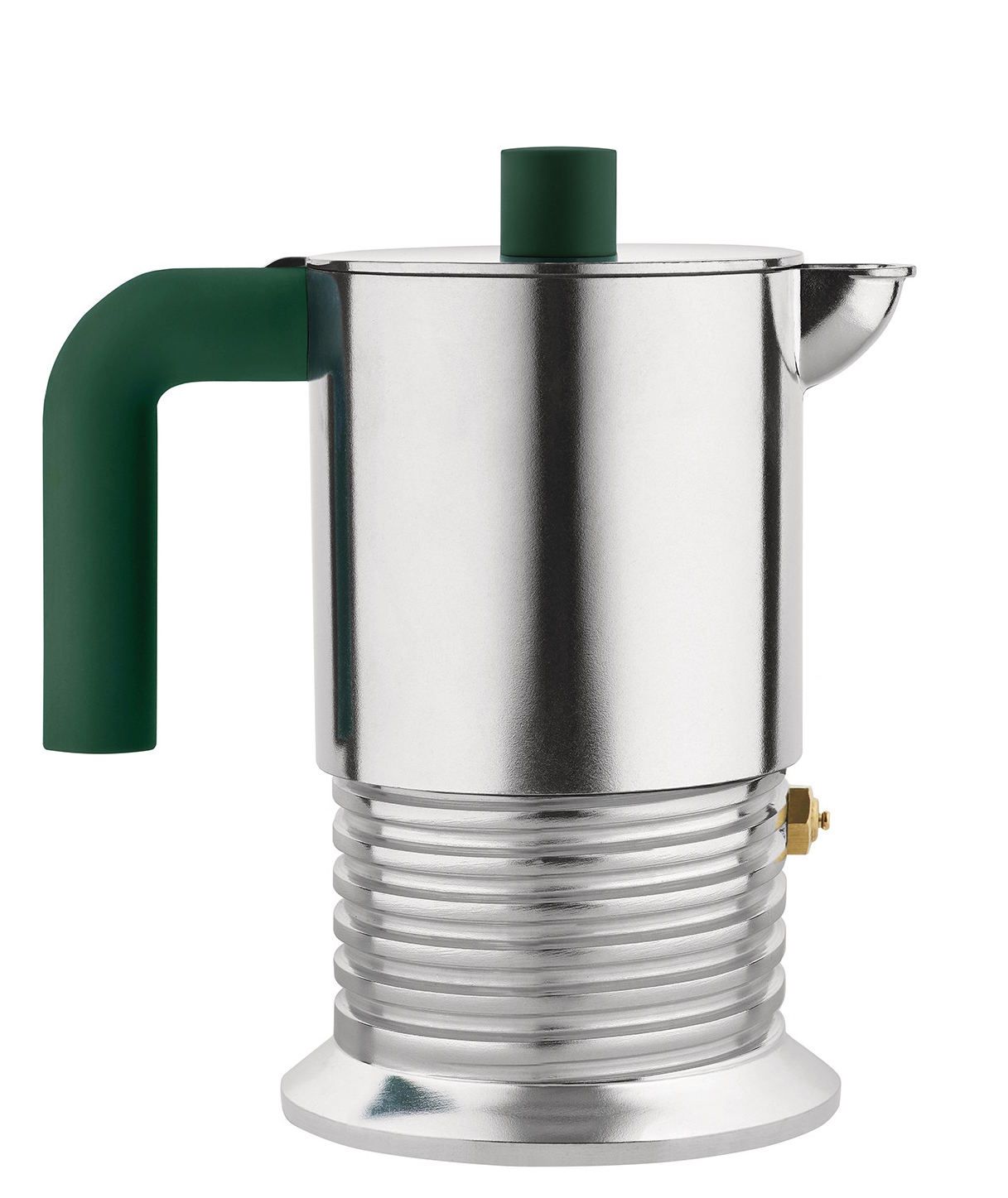 PM01/3 AGR Vite Espressokocher für 3 Tassen Grün Alessi
