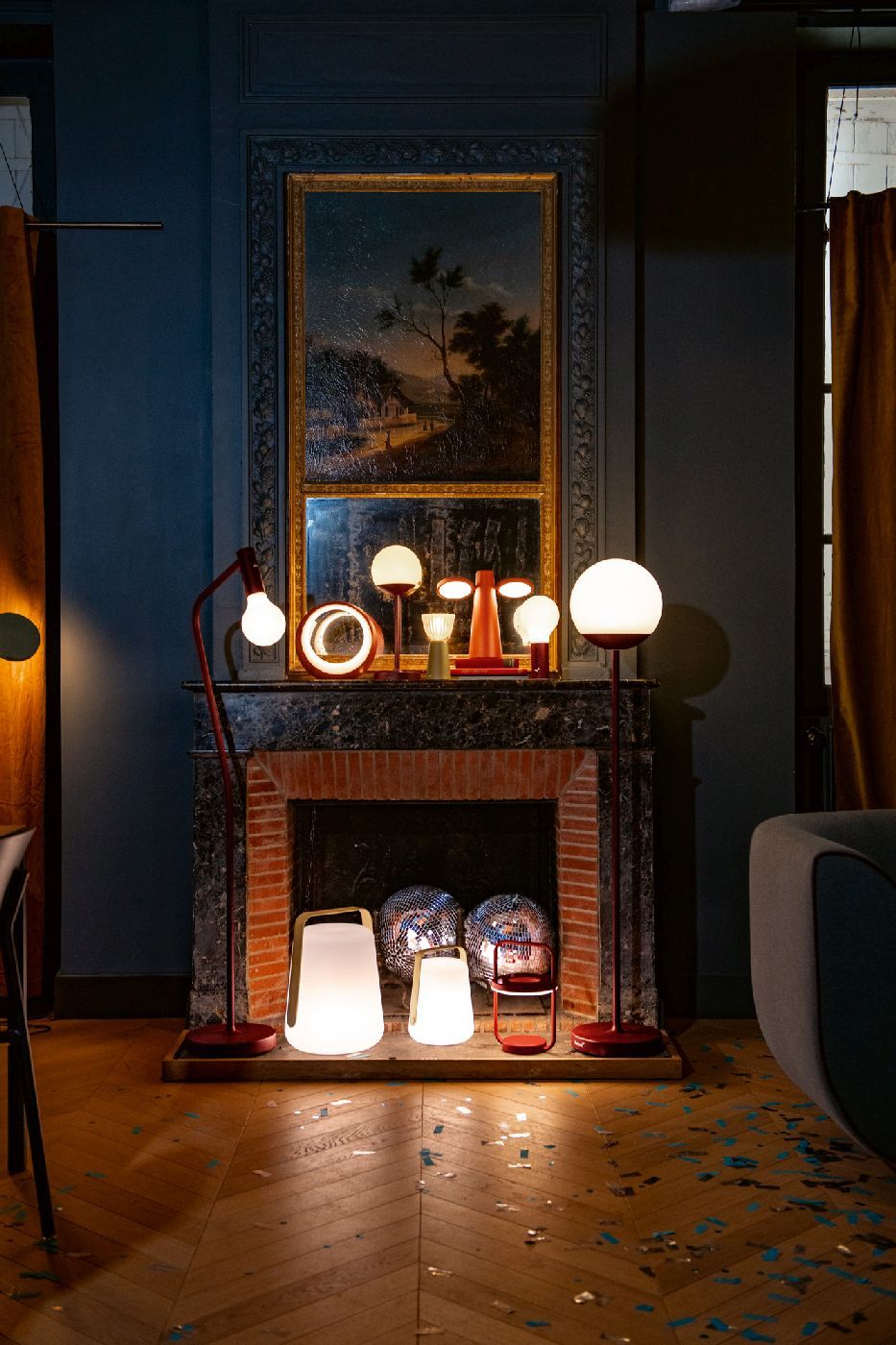 Balad 2 Bambus Tischleuchte H 25 cm Fermob