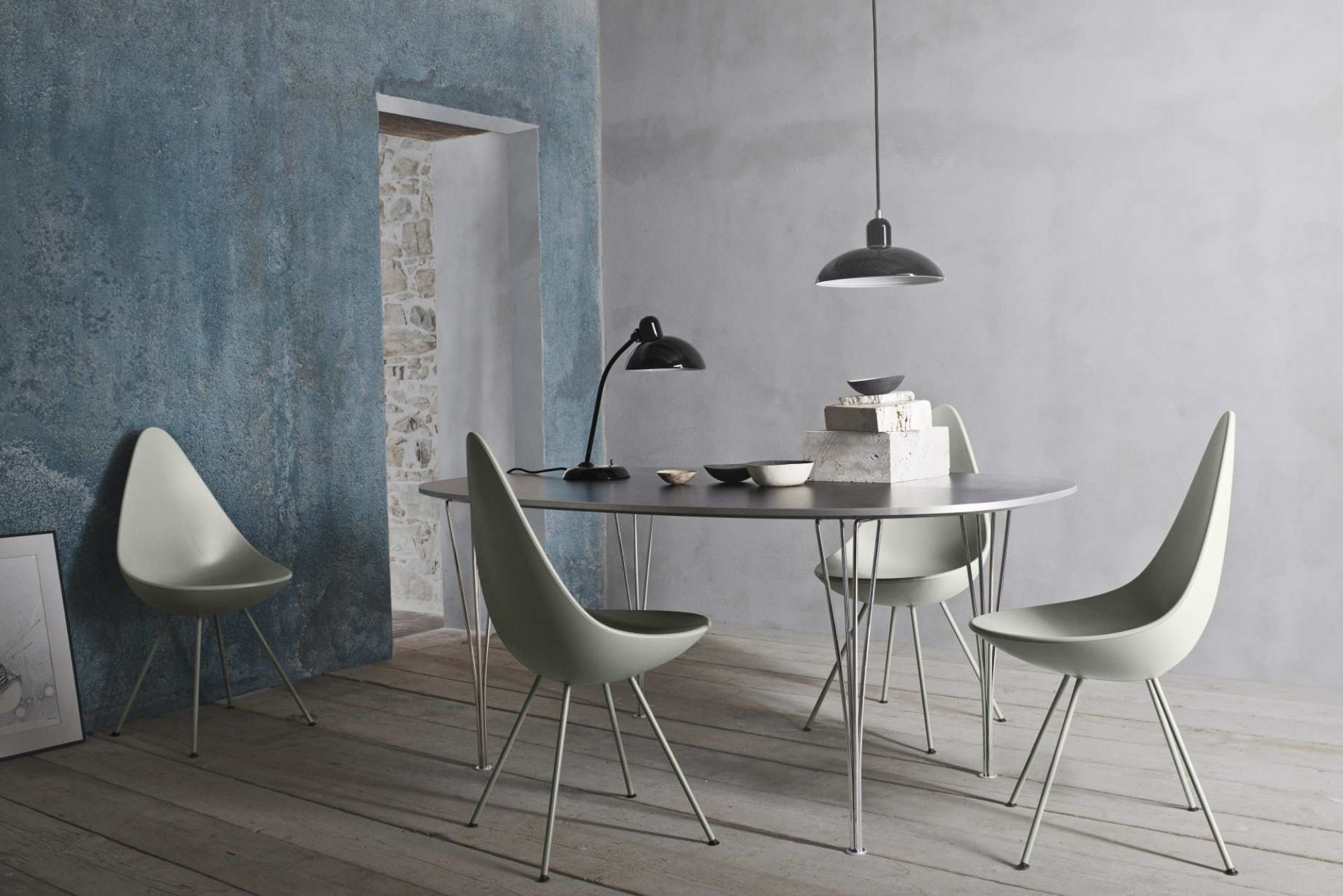 Tischserie Super Elliptisch Fritz Hansen