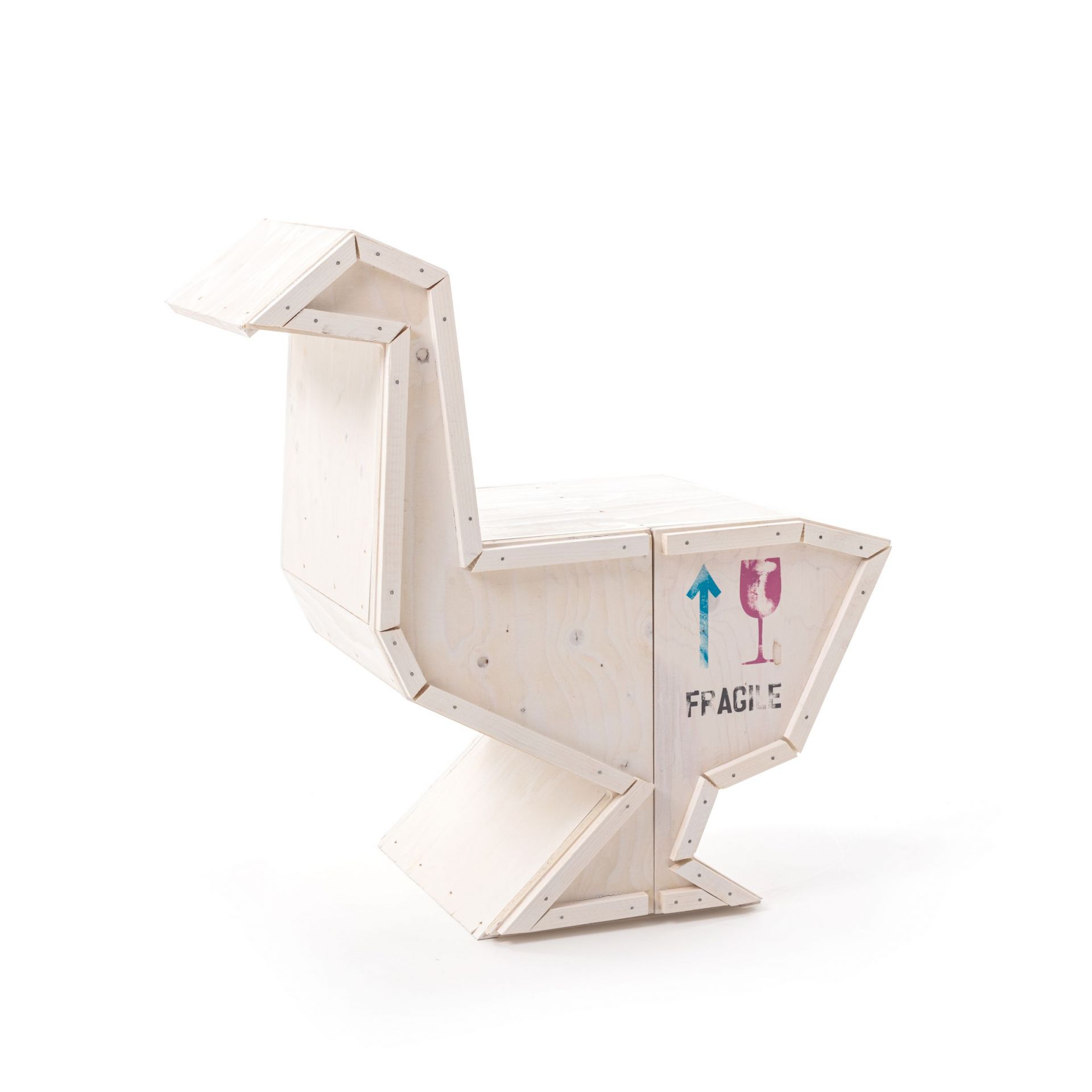 Sending Animals 2.0 Goose Schrank weiss Seletti