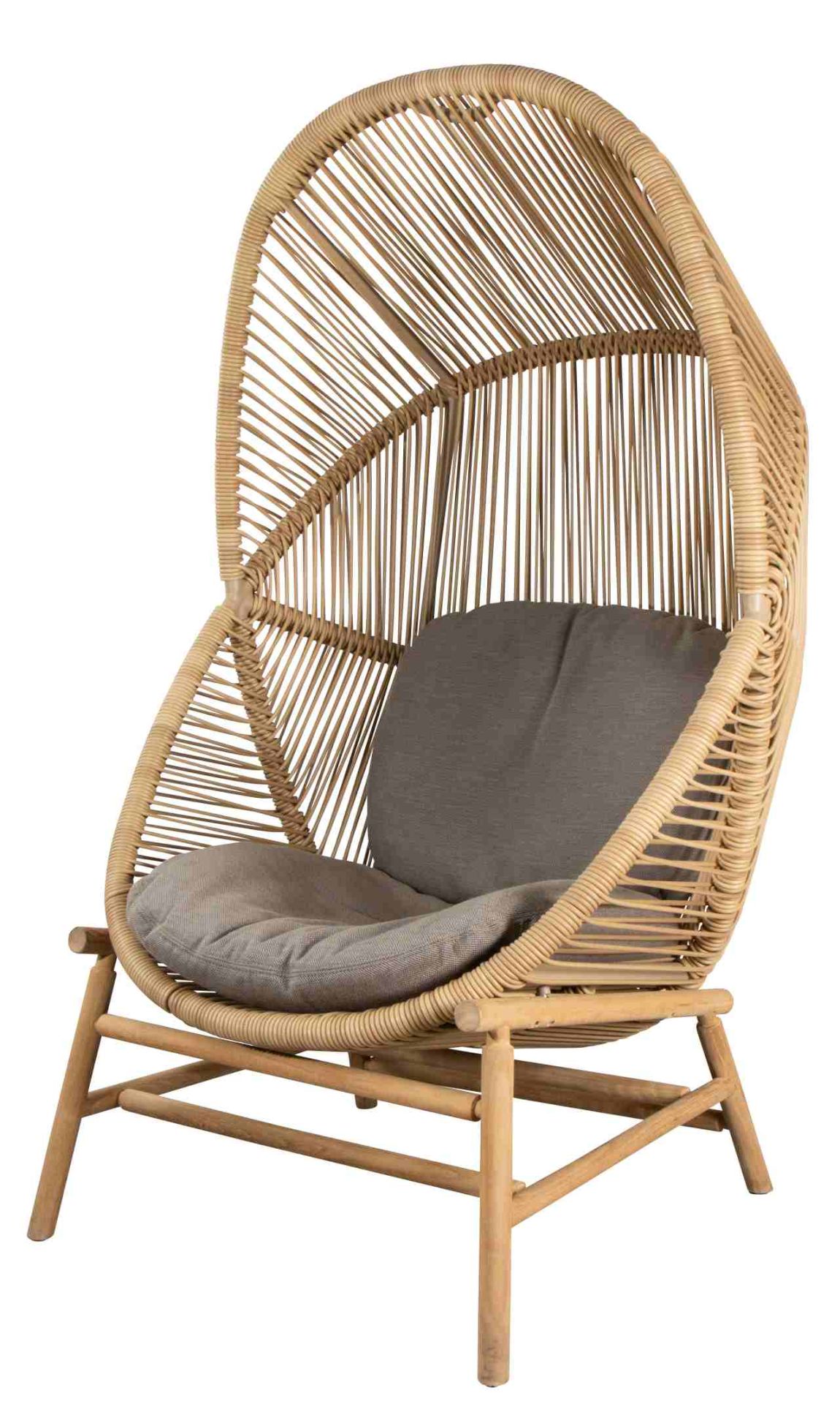 Sitz- und Rückenkissen für Hive Sessel Outdoor Cane-Line Taupe