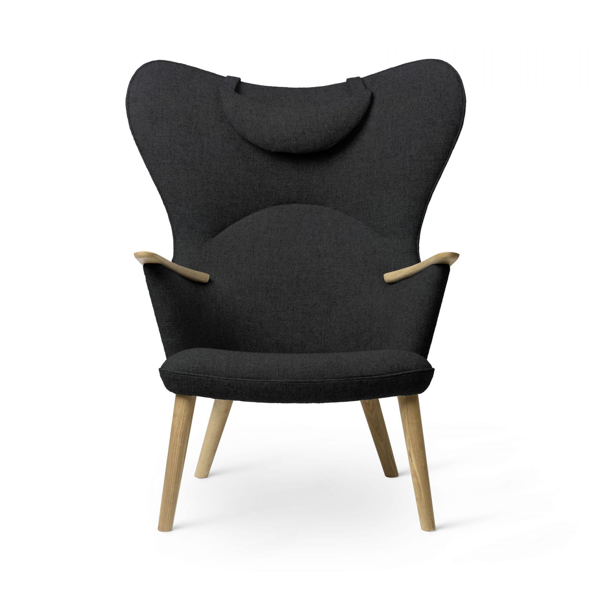 CH78 Mama Bear Lounge Sessel Fiord 0191 Carl Hansen & Søn