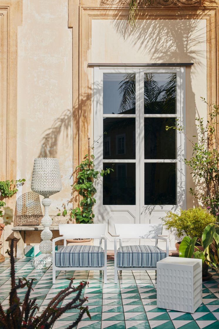Cara Mat Outdoor Sessel Kartell