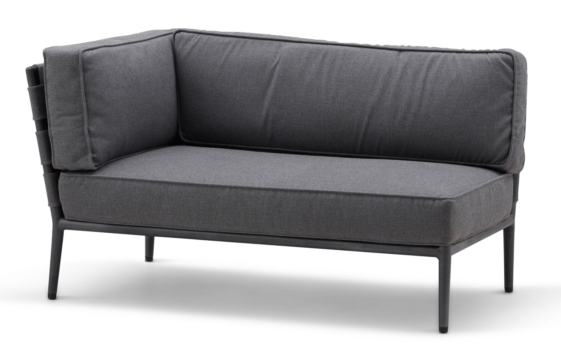 Conic Outdoor 2-Sitzer Modulsofa rechts Cane-Line