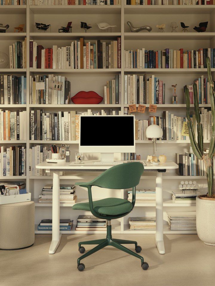 Tyde 2 Steh-/ Sitztisch Home Desk Schreibtisch Vitra