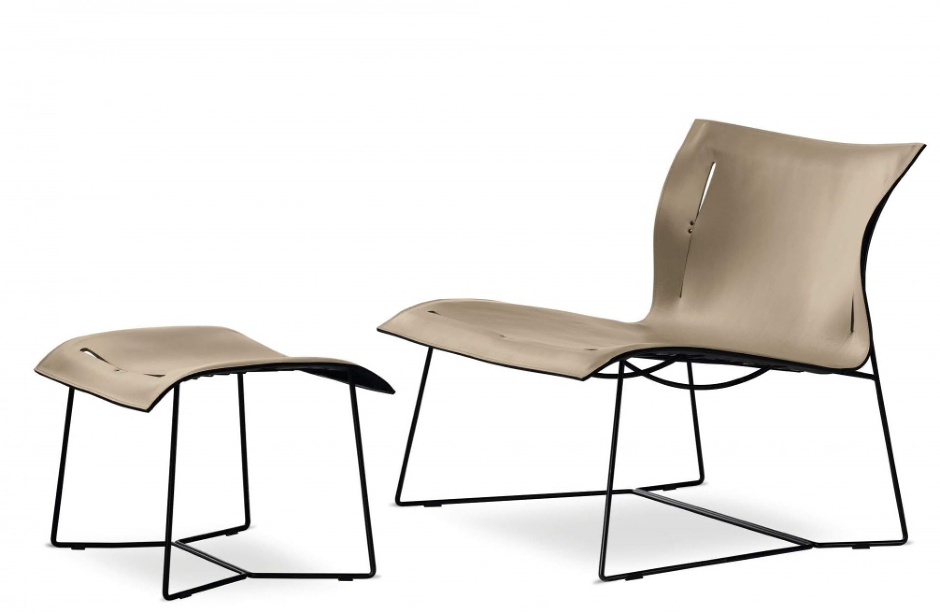 Cuoio Hocker Walter Knoll