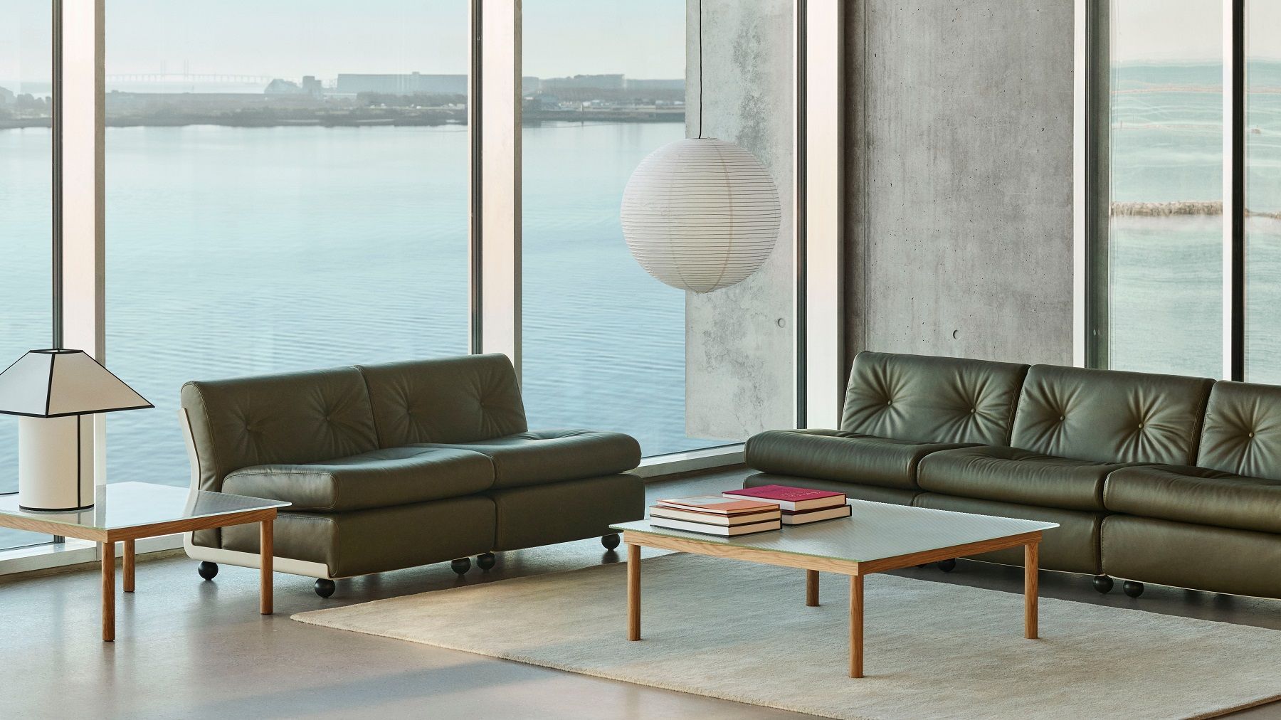 Ava Pyramid Table Lamp Tischleuchte Hay