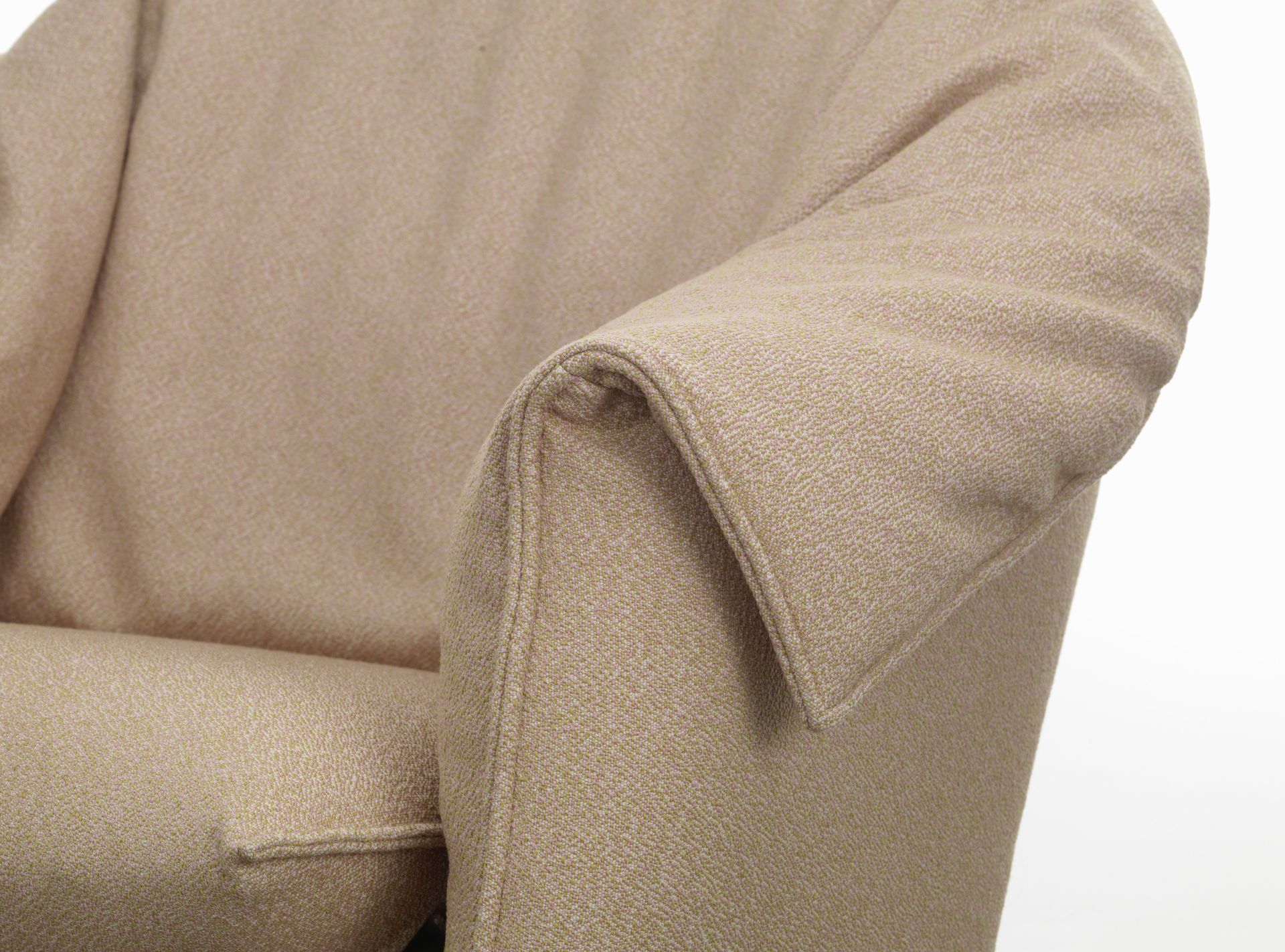 Bascule Lowback Sessel mit Ottoman Vitra