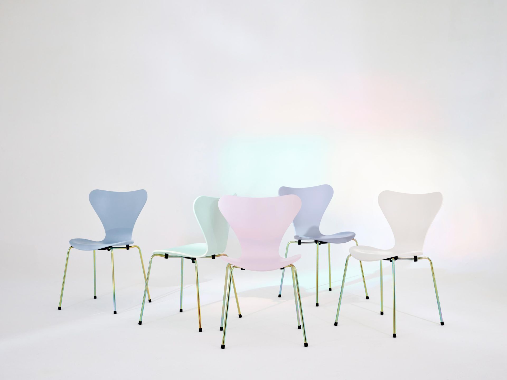 Siebener / Serie Stuhl 3107 Fritz Hansen Ever the Sevener LIMITED EDITION