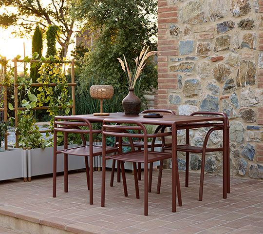 Bliss Esstisch rechteckig B 133 x T 81 x H 75 cm Outdoor Cane-Line